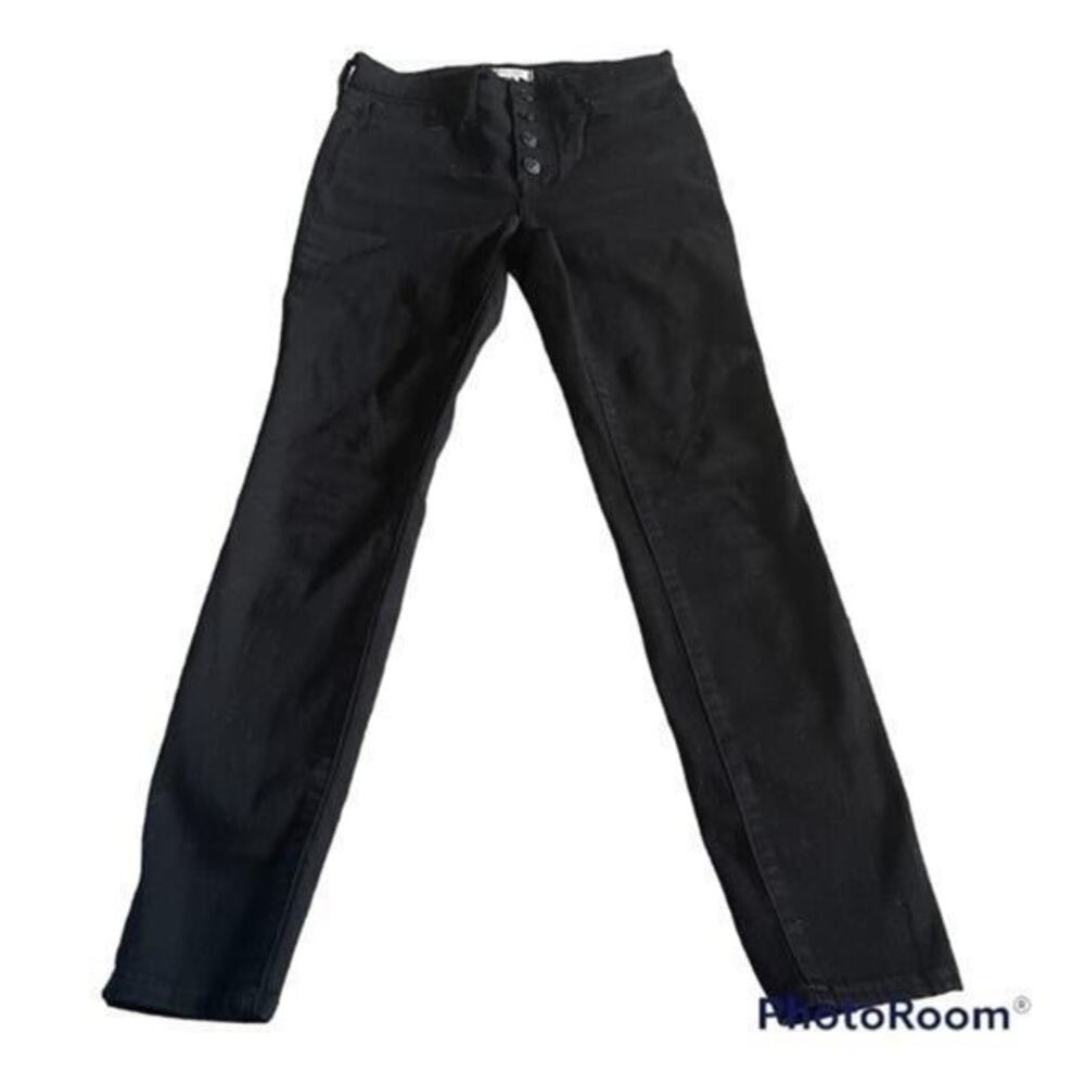 Black Madewell High Waisted skinny jeans